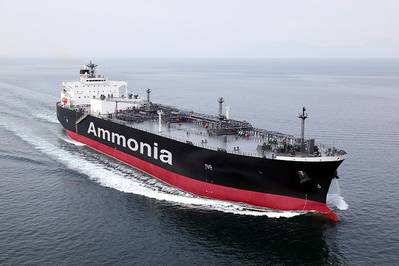 Ammonia-fueled ammonia gas carrier concept (Image: NYK Line)