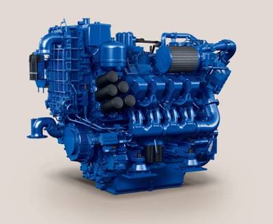 MTU Series 4000 Engine: Photo credit Tognum