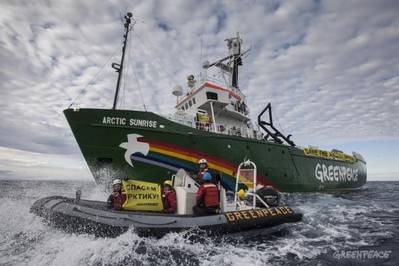 MV Arctic Sunrise: Image credit Greenpeace