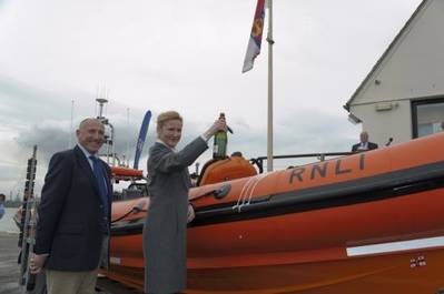 RNLI Naming Ceremony: Photo credit RNLI