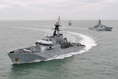 Naval Patrol Boats: Image courtesy of RN