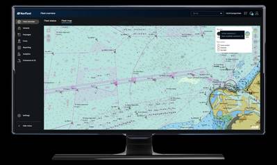 NavFleet - now featuring online ENCs for shore-based teams (Image: NAVTOR)