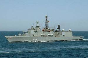 EU NAVFOR warship Bremen. Photo courtesy EU NAVFOR.