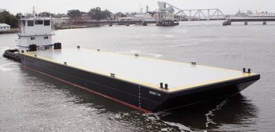 new-build 140’ x 40’ deck barge, SIGNET 141