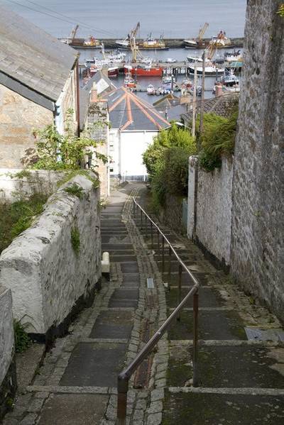 Newlyn Harbour: Photo credit Geograph Elizabeth Scott CCL