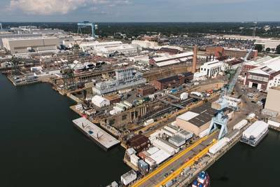 Newport News Shipbuilding (Photo: HII)