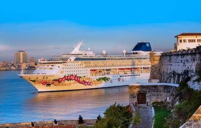 Norwegian Sky in Havana (Photo: Norwegian Cruise Line)