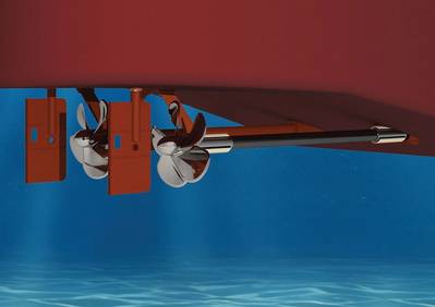 Thordon’s SXL tailshaft bearings.
Image courtesy Thordon Bearings