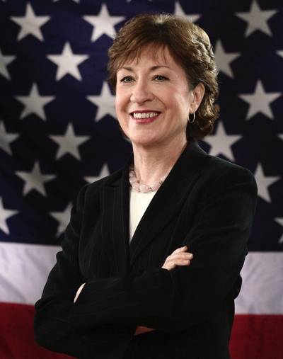 Official photo of Senator Susan Collins