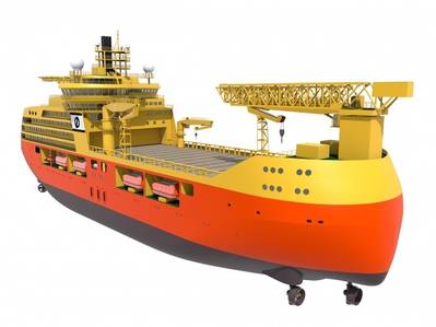 New Offshore Accommodation Vessel: Image credit Edda Accommodation