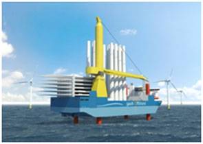 Gaoh Offshore’s Deepwater Installer. Image courtesy Gaoh Offshore