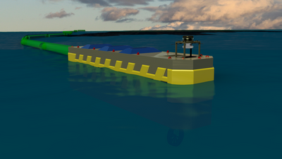 Oil Spill Containment System: Image credit Scout Exploration 