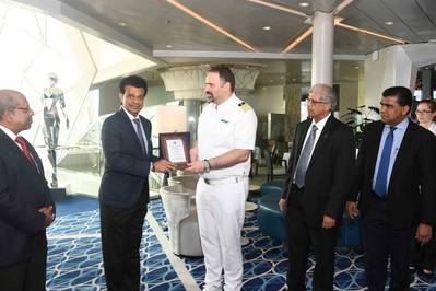 Mein Schiff 3 Made Maiden Call At Sri Lankan Port