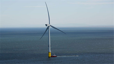 One of DONG Energy's turbines in the U.K. (Photo: DONG Energy)