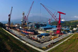 One of three shipyards operated by Keppel Philippines Marine Inc, Subic Shipyard, provides repair, conversion and building services for ship owners and oil rig operators. Photo courtesy Keppel Corp.