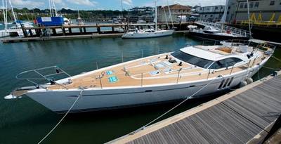Oyster 885 Yacht for Fitting Out: Photo courtesy of Oyster