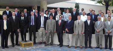 Participants at the Oil Exploration and Exploitation Forum in Kingston Jamaica. 