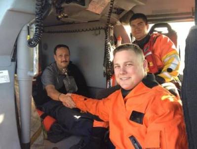 Patient & PO Ulrich: Photo credit USCG