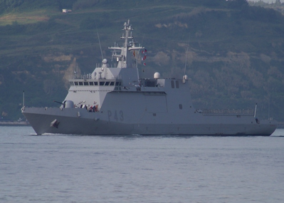 Patrol Boat 'ESPS Relampago': Photo credit EUNAVFOR