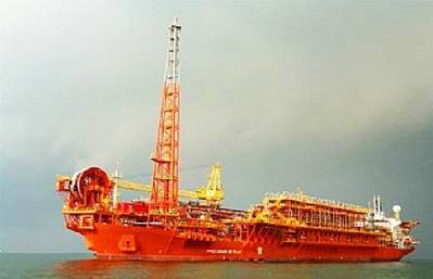 FPSO: Photo courtesy of Petrobras