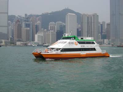 Photo courtesy of Fast Ferry Co. HK