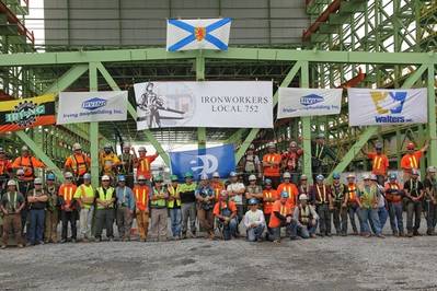 Photo courtesy of Irving Shipbuilding