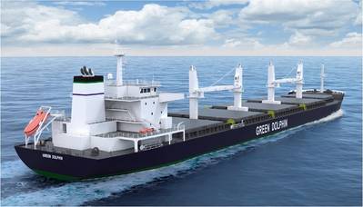 Pioneer Green Dolphin bulk carrier (Image: ABB)
