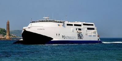 P&O Express: Photo credit Blu Marine