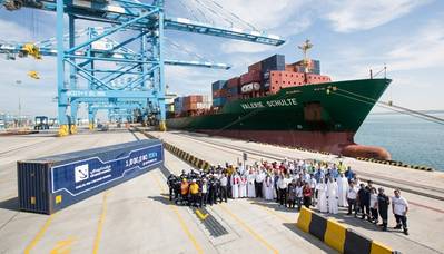 Port Kalifa celebration: Photo credit ADPC