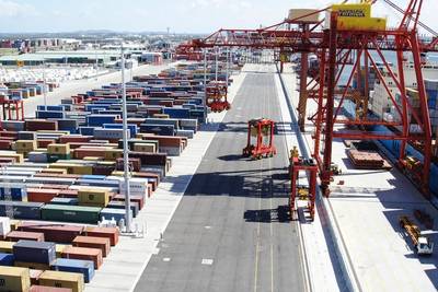 Port scene: Image courtesy of Cargotec