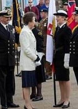 Princess Anne & Cadet Bolitho