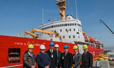 Principals in Davie Refit Contract: Image Davie