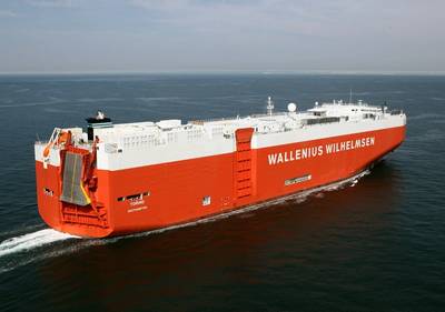 Prior to its introduction, ExxonMobil Premium HDME 50 was tested with Wallenius Wilhelmsen Logistics.