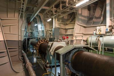 Propeller shaft system (Photo: DNV GL)