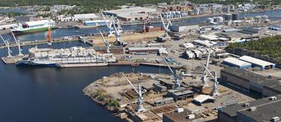 STX Rauma Shipyard: Photo credit STX Finland
