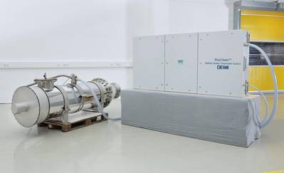 RayClean EX - Ballast water treatment system (Photo: DESMI)