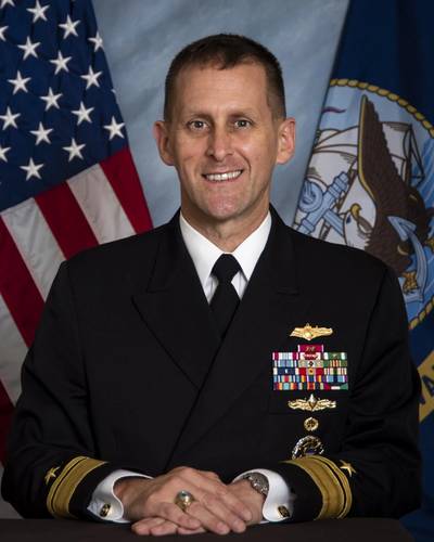 Rear Admiral John Okon (File photo: U.S. Navy)