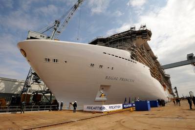 Regal Princess: Photo credit Fincantieri