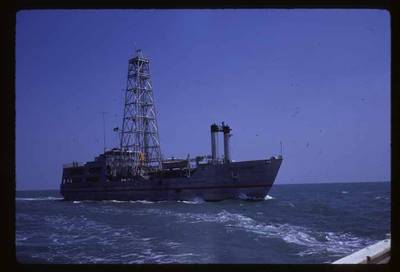 Research Ship 'Seaprobe': Photo credit MIT Museum