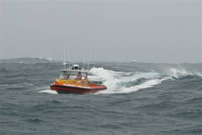 RIB in storm, Image by Murray Martin