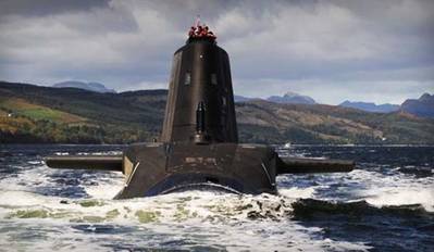 RN Astute-class submarine: Photo credit MOD