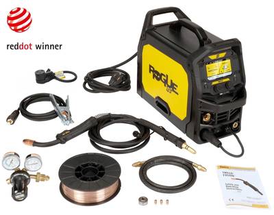 The ESAB Rogue EMP 210 offers welding professionals and hobbyists a wide choice of feature-rich-yet-affordable MIG, Stick and TIG welding outputs (Credit: ESAB)