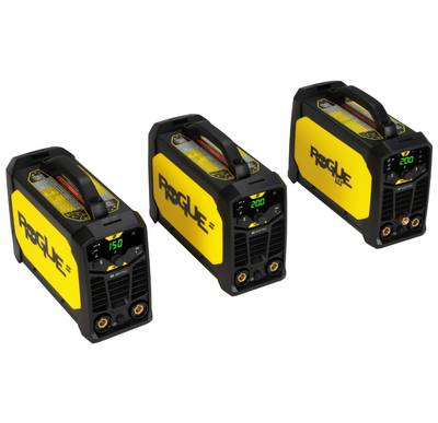 All ESAB Rogue Stick and TIG welders have been enhanced with a pulsed Stick output that offers more control over heat input and reduces spatter.(Credit: ESAB)
