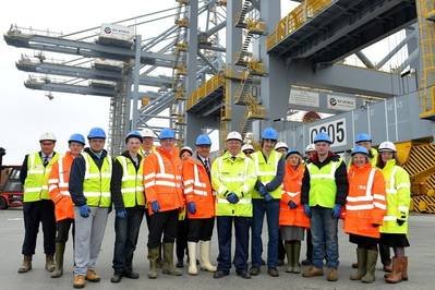 Prospective Apprentices Tour: Photo credit DP World London Gateway