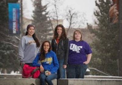 Crowley Alaska scholarship students: Photo credit Crowley