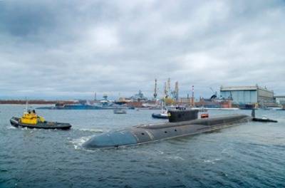 Russian Sub 'Alexander Nevsky': Photo credit Sevmash Shipyard