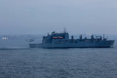 USNS Sacagawea (T-AKE 2) (Photo: Alpha Hernandez / U.S. Marine Corps)