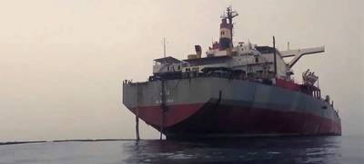 The FSO Safer, moored off Yemen's west coast. (Photo: UNRCO Yemen)