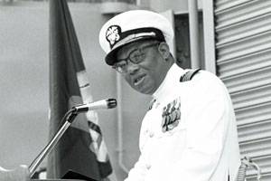 San Diego, Calif. (June 2, 1971) - Official U.S. Navy file photo of Capt. Samuel L. Gravely Jr.