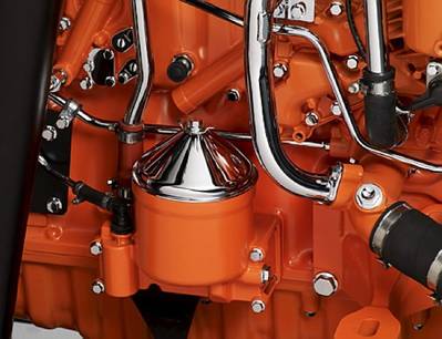 Scania engine detail: Image courtesy of the manufacturers